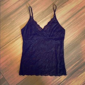 Black Lace Camisole